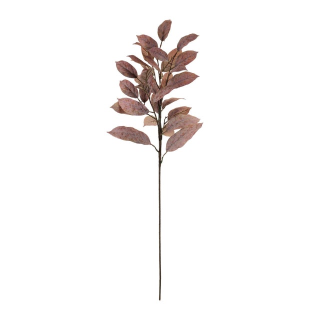 Add warmth and earthy texture to your decor with this Brown Leaf Spray Set. Featuring layered leaves in rich brown tones...