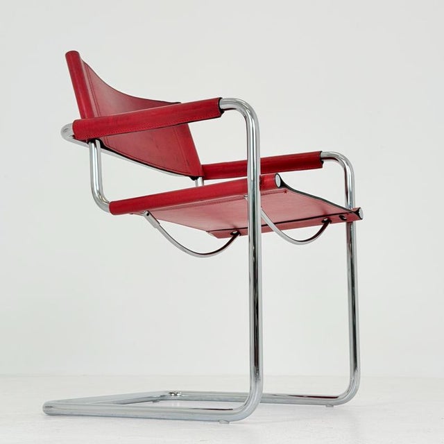 Mid-Century Bauhaus MG5 Cantilever Armchair by Mart Stam for Matteo Grassi, Italy, 1980s For Sale - Image 11 of 18