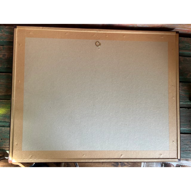 Red Philippe Moretti, Three Children, Original Sanguine Drawing, 1979 For Sale - Image 8 of 9