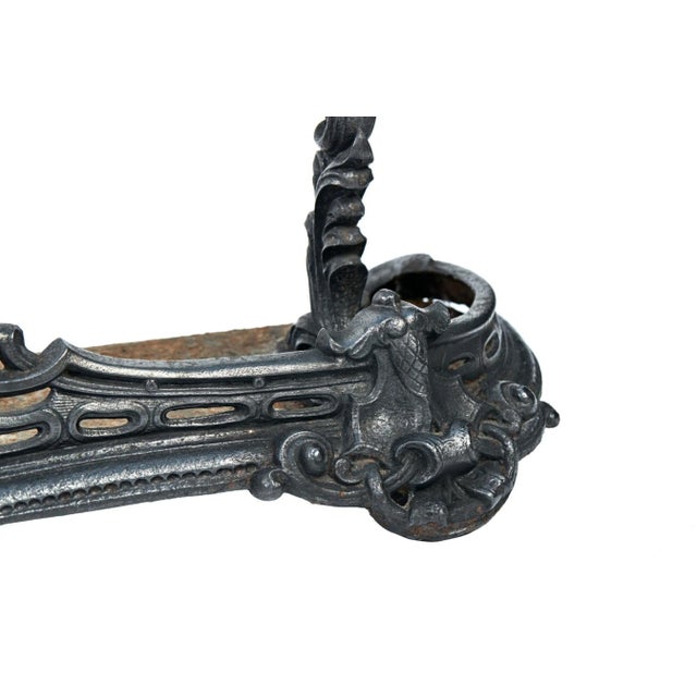 Antique Georgian Fire Fender in Cast Iron For Sale - Image 4 of 9