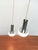 Metal Mid-Century Space Age German Model P105 Glass and Chrome Pendant Lamps from Staff, 1960s, Set of 2 For Sale - Image 7 of 18