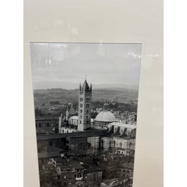 Design Plus Gallery presents a Black + White Photograph of Siena Cathedral by Connie Begg. Siena Cathedral, rising...