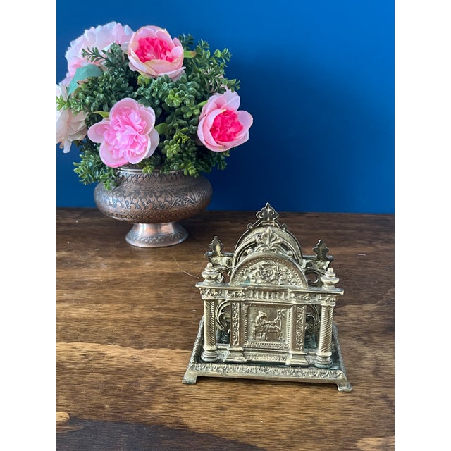 Victorian Brass Letter Holder For Sale In New York - Image 6 of 14