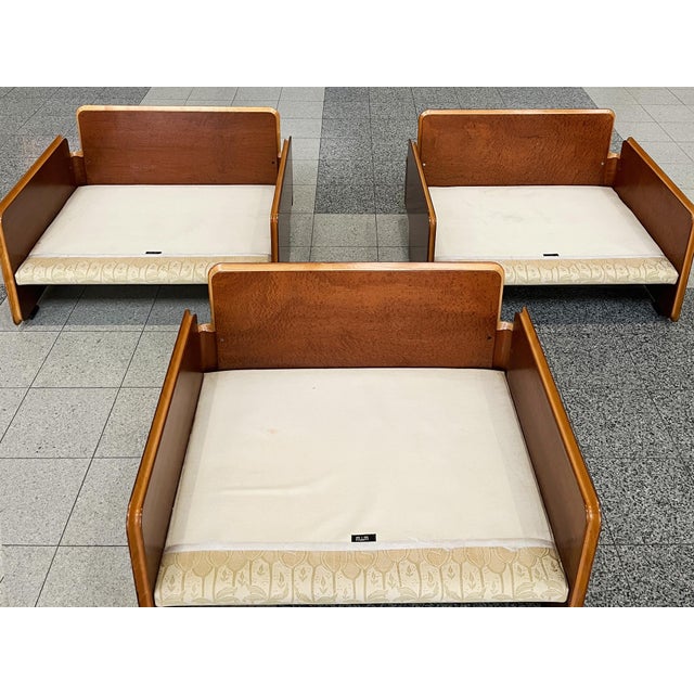 MIM Rare Ico Parisi Italian Modern Lounge Chairs for m.i.m - A Set of 3 For Sale - Image 4 of 14
