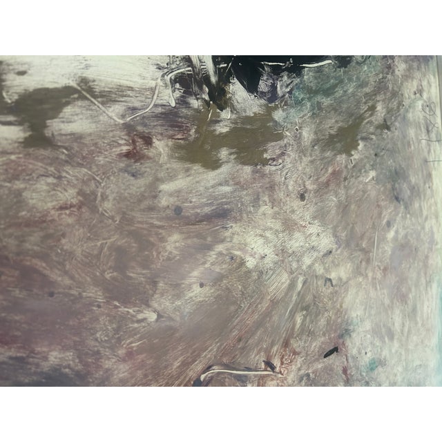 Tom Lieber Large Abstract Monotype Oil Painting, Mixed Media For Sale - Image 14 of 18