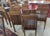 Late 20th Century Monumental Studio Crafted Dining Table & 8 Chairs, Cherry Wood & Tile For Sale - Image 13 of 18