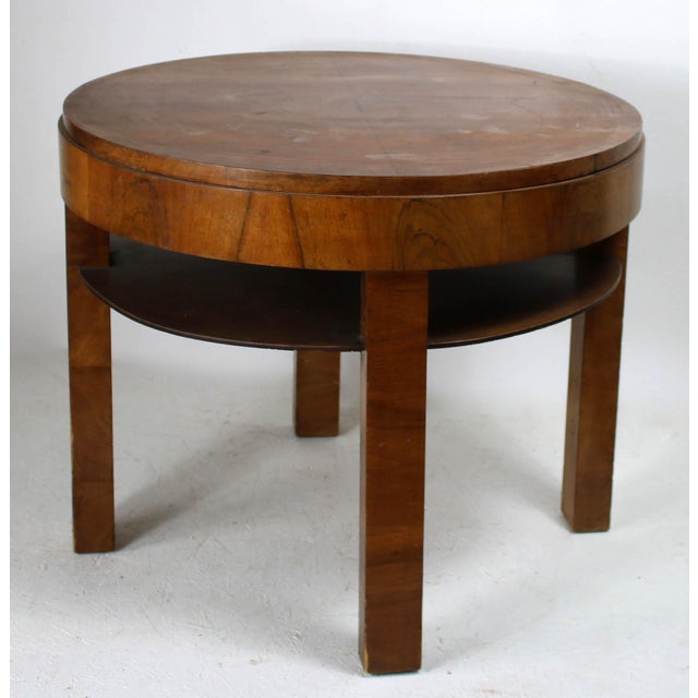 1920s 20th Century Art Deco Coffee Table, 1928 For Sale - Image 5 of 8