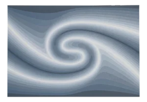 "Starry, Starry Night", Op Art Serigraph by Roy Ahlgren