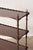 19th Century English Mahogany Bookshelf With Serpentine Shelves + Scalloped Back For Sale - Image 4 of 8