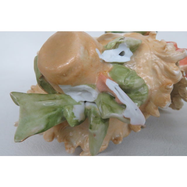 Victorian Late 1800s Lady Female Bust Porcelain Figurine 4617b For Sale - Image 12 of 16