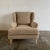 Mid Century Style Toast Wingback Chair For Sale - Image 9 of 13