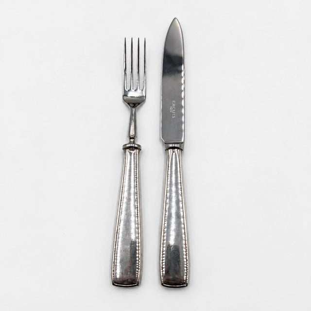 Dessert Cutlery Set from Ercuis, 1950s, Set of 24 For Sale - Image 4 of 10