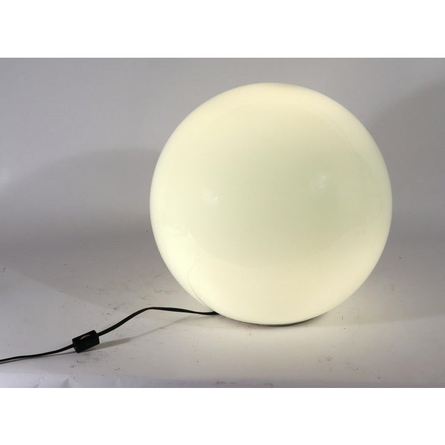 Mid-Century Modern 1960s Lunar Glow: Midcentury Modern Glass Orb Lamp by Paul Mayen for Habitat For Sale - Image 3 of 7