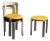 Chairs and Stool by Bruno Rey for Dietiker, Switzerland, 1970s, Set of 3 For Sale
