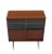 Wood Mid-Century Modern Walnut Cabinet With Sliding Glass Doors For Sale - Image 7 of 7