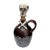 Skull and Bones Poison Rum Bottle Decanter Mid Century For Sale