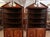 1960s Pair of English Regency Style Mahogany Inlaid Corner Cabinets For Sale - Image 16 of 18