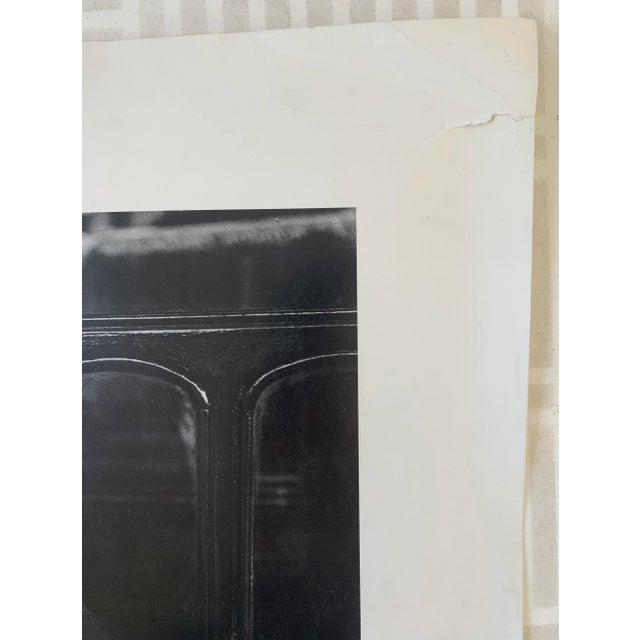 Louis Stettner “Au Café Pigalle” Paris Cafe Original 1982 Poster Unframed For Sale In Los Angeles - Image 6 of 8