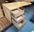 West Elm West Elm Industrial Solid Wood Modular Desk W/ File Cabinet For Sale - Image 4 of 12
