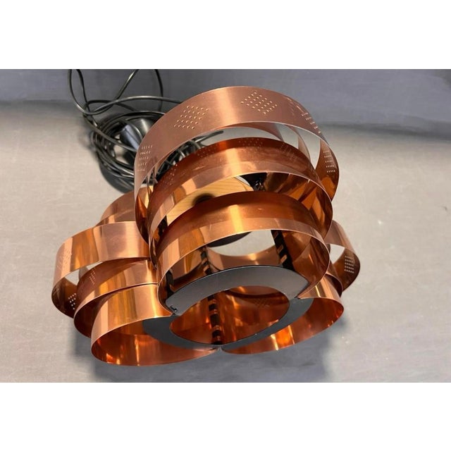 Metal Vintage Ceiling Lamp by Werner Schou for Coronell Elektro, 1960 For Sale - Image 7 of 12