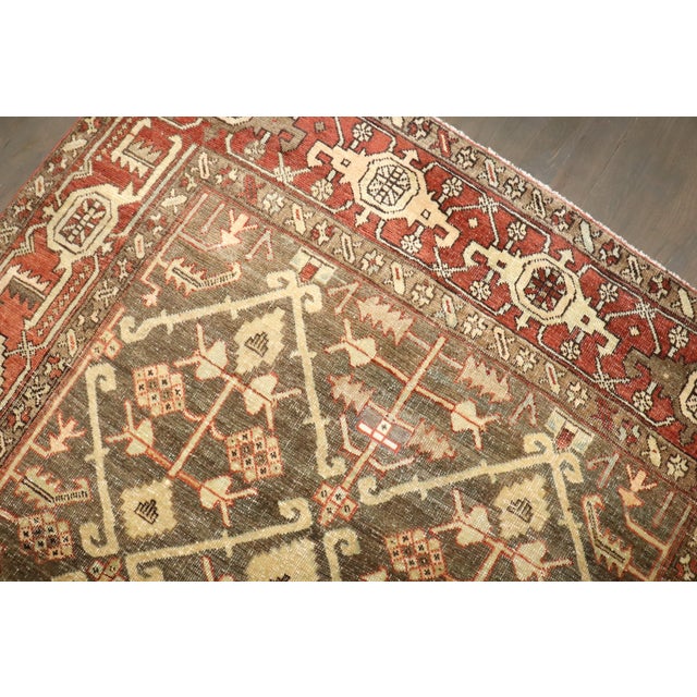 Textile 20th Century Antique Zabihi Collection Persian Heriz Rug For Sale - Image 7 of 11