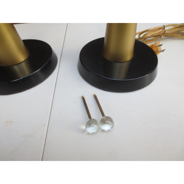 1980s Sputnik Table Lamps unmarked - Pair For Sale - Image 13 of 15