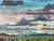Experience the dramatic beauty of the Arizona desert in all its glory with this breathtaking original oil landscape...