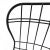 Vintage Homecrest High-Back Wire Lounge Mid-Century Modern Chair With Custom Teak Armrests – Rare Vintage For Sale - Image 12 of 12