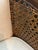 Chocolate Vintage Wood & Cane Upholstered Settee / Loveseat For Sale - Image 8 of 14