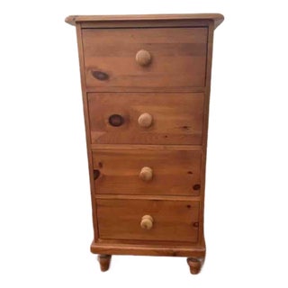Pottery Barn Tall Dresser, Attributed For Sale