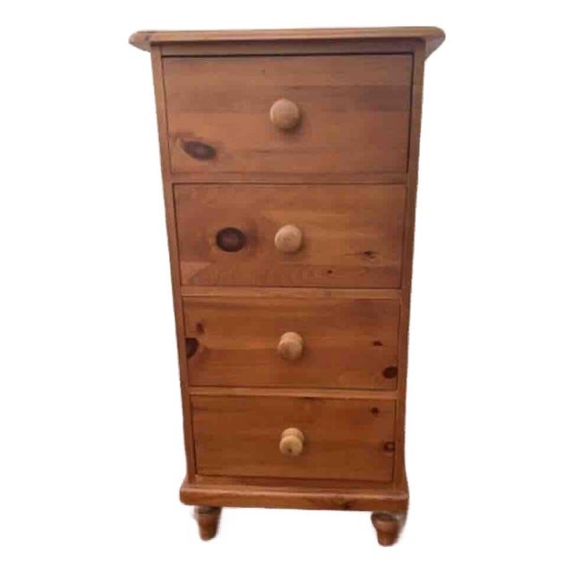 Pottery Barn Tall Dresser, Attributed For Sale