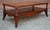 1940s English Regency Style Tooled Leather Inset Mahogany Two-Tier Coffee Table For Sale In Washington DC - Image 6 of 15