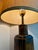 Metal Vintage Frederick Cooper Chinoiserie Tea Canister Table Lamp With Original Silk Shade For Sale - Image 7 of 12