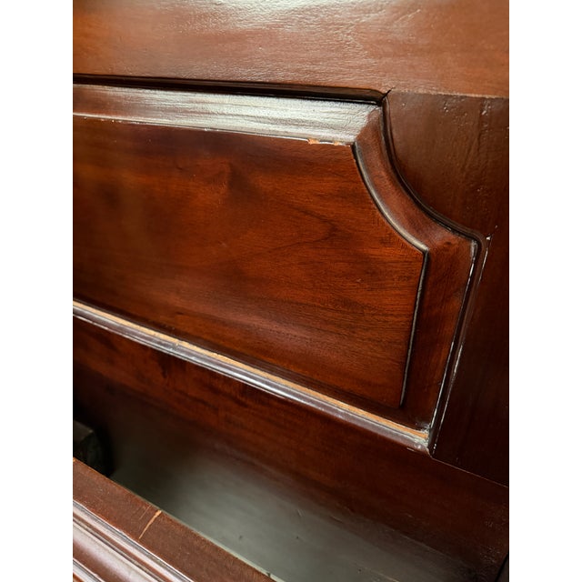 Late 19th Century Magnificent Antique Carved Mahogany Four-Poster King Bed For Sale In New York - Image 6 of 7