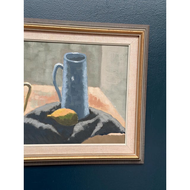 Lindqvist, Still Life, 1950s, Oil Paiting on Canvas, Framed For Sale - Image 5 of 18