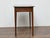19th Century English Oak Table with Chippendale Brass Pull and Tapered Leg For Sale - Image 9 of 12