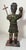 Large Antique 1600's Hand Carved Saint San Miguel Santos Religious Sculpture For Sale - Image 9 of 14