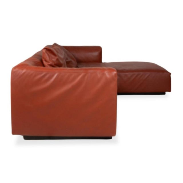 Leather Corner Sofa and Ottoman from Walter Knoll, Set of 2 For Sale - Image 15 of 18