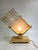 Late 20th Century 20th Century Handcrafted Wooden Square Table Lamp For Sale - Image 5 of 6
