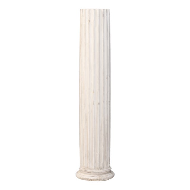 Vintage Plaster Column, 1930s For Sale