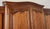 Vintage French Louis XVI Style Carved Oak 4-Door Armoire For Sale - Image 5 of 12