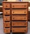 Vintage Amish Solid Cherry Tall Chest of Drawers c.1980 For Sale In San Francisco - Image 6 of 9