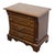 STANLEY FURNITURE Solid Oak Rustic Early American 27" Three Drawer Nightstand 3413-80 25" High 27" Wide 16.5" Deep We...