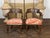 19th Century Pair of 19th Century English Regency Style Carved Oak Klismos Chairs with Horseshoe Backs For Sale - Image 5 of 12