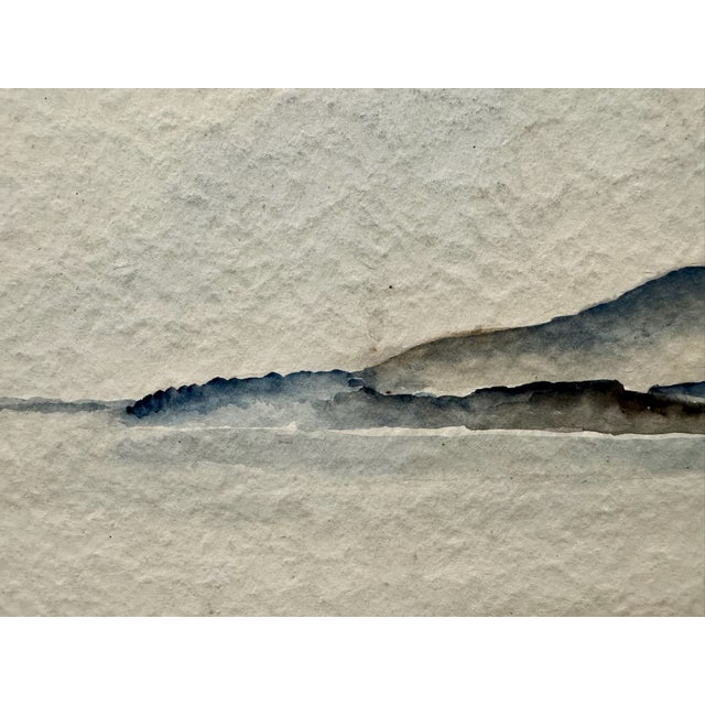 Original watercolor on paper by Henry Emil Salloch, also known as Heinz Emil Salloch, the German-born American artist and...