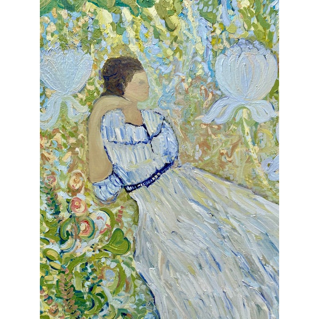 Wisteria and Magnolia by Francesca Owen For Sale - Image 4 of 5
