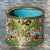Set of 6 antique Chinese Champleve enamel napkin rings that are heavy, and beautifully made with the shaded enamel in the...