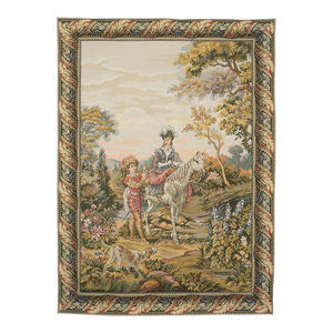 White Lady Loom Woven Tapestry - 114 X 84 Cm (3'9" X 2'9") - Requires Rod Size 2