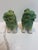 Green Vintage Chinoiserie Foo Dogs - A Pair For Sale - Image 8 of 12