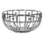 Hollywood Regency Space Age Chrome and Brass Fruit Bowl C. 1960/70's For Sale - Image 4 of 7